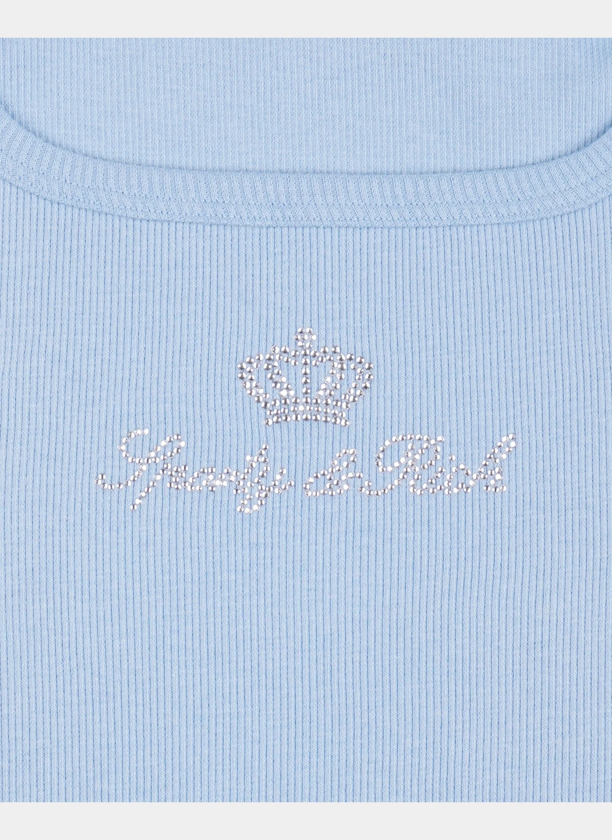 Майка Juicy Crown Ribbed Tank Sky Blue