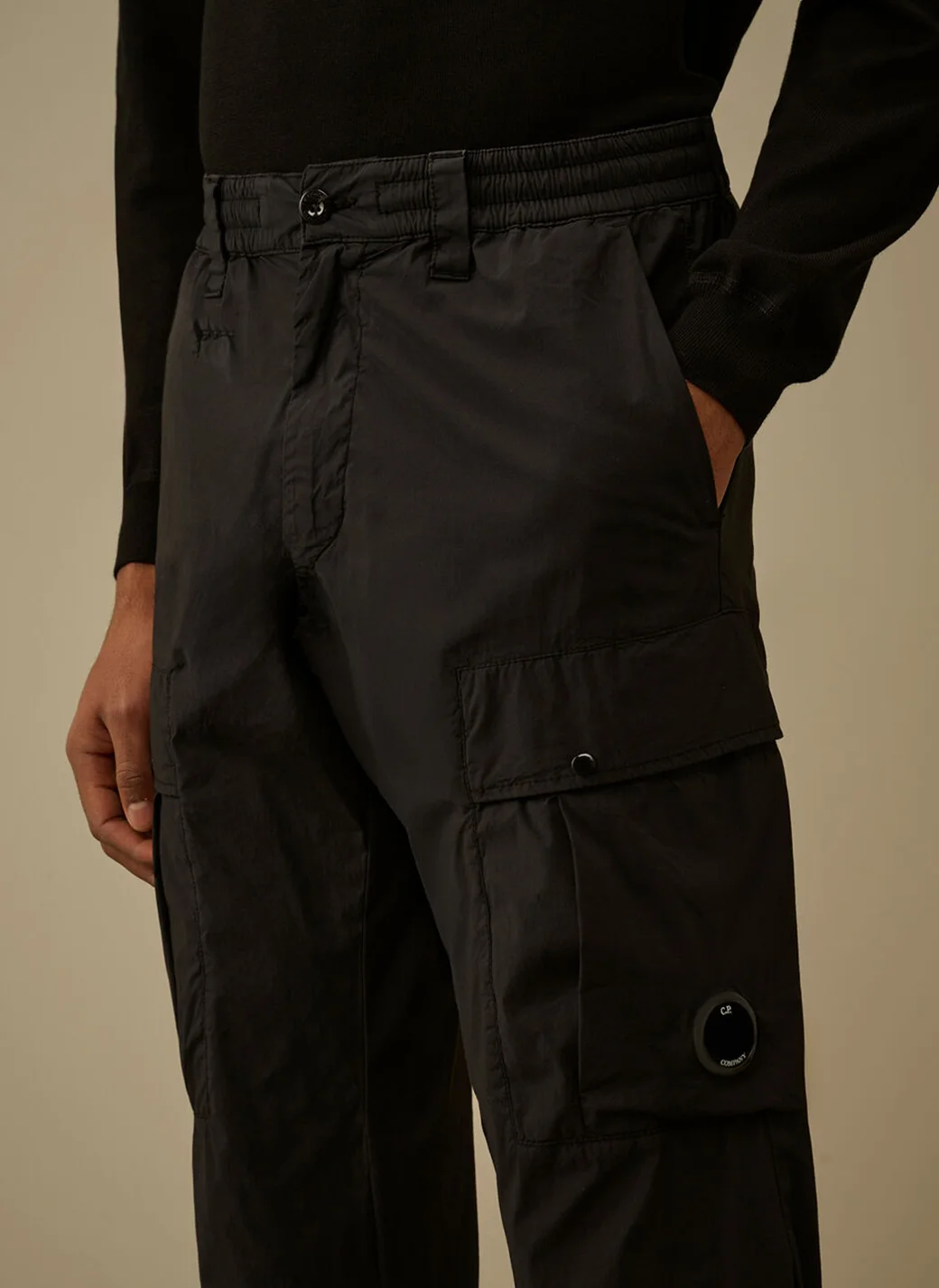 Брюки карго Pants Cargo Pant In 50 Fili Stretch Black