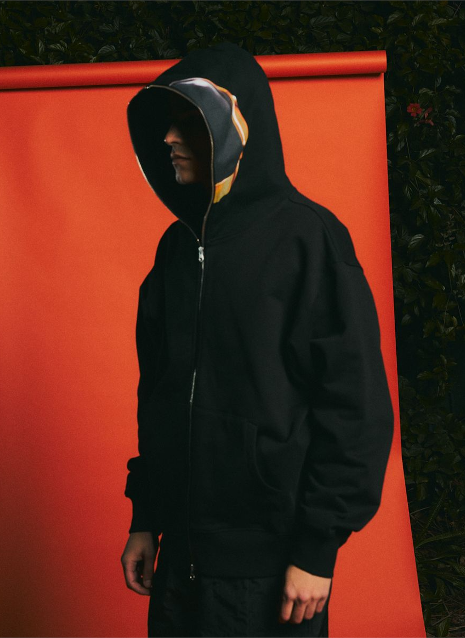 Худи на молнии Pleasures x Daft Punk Ram Zip Hoodie Black