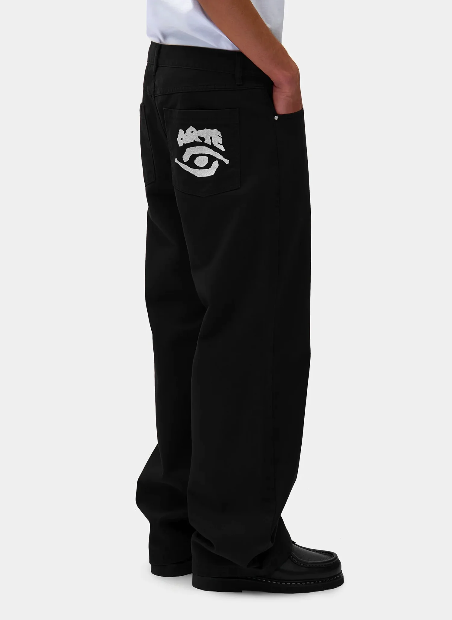 Джинсы Back Pocket Graphic Pants Black