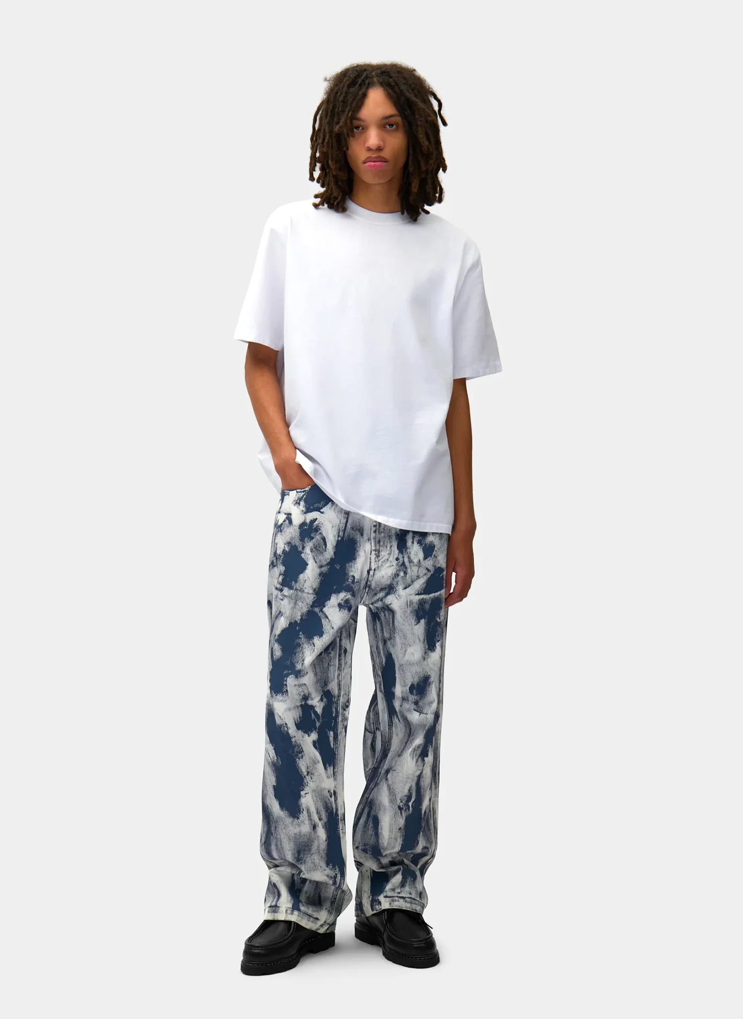 Футболка Blocks Print T-shirt White