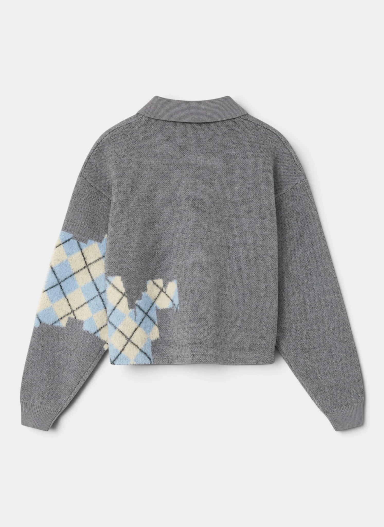 Поло Knitted Wall Painter Rugby Grey/Plaid