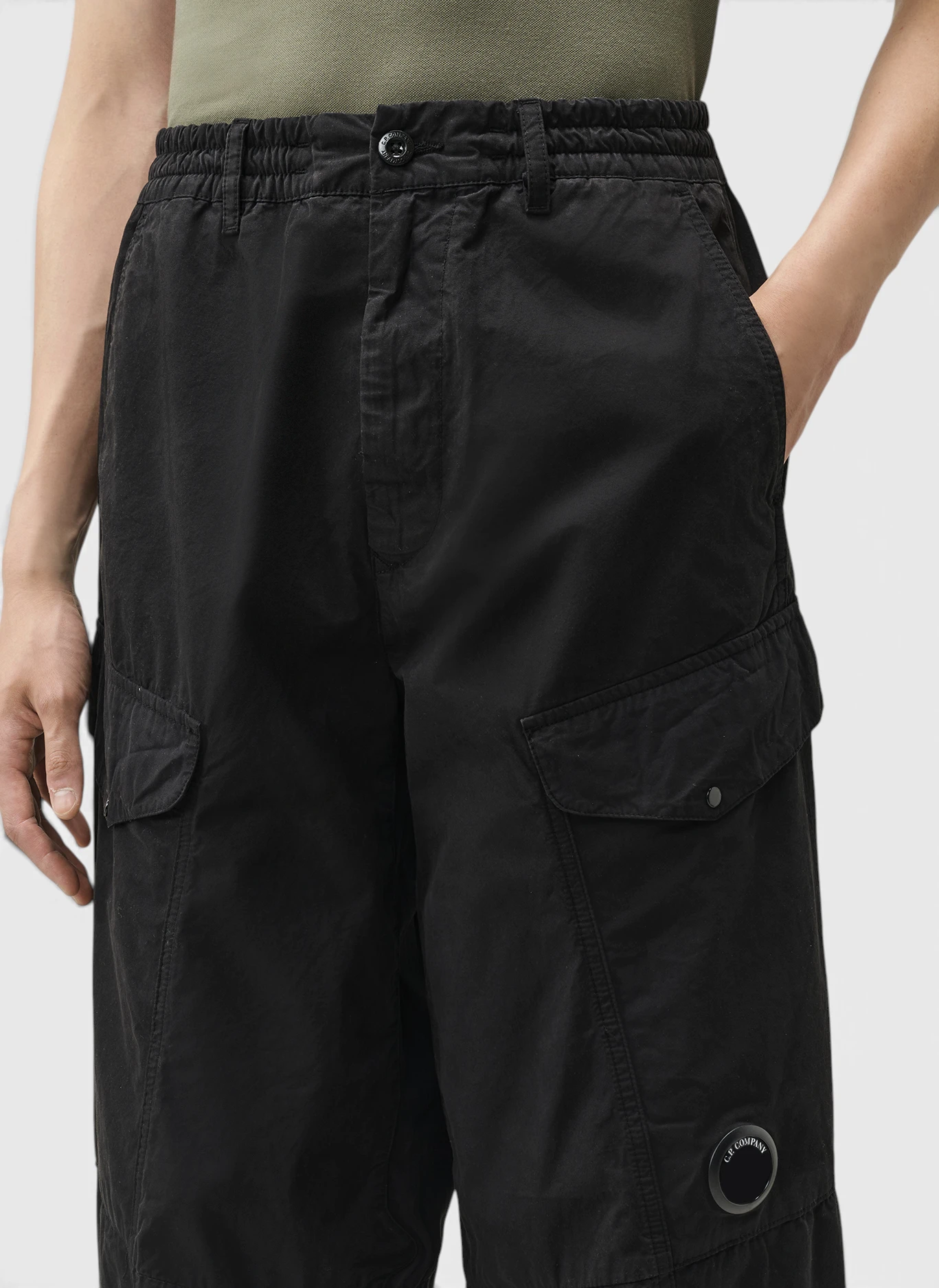 Брюки Micro-Reps Boxy Lens Cargo Pants Black