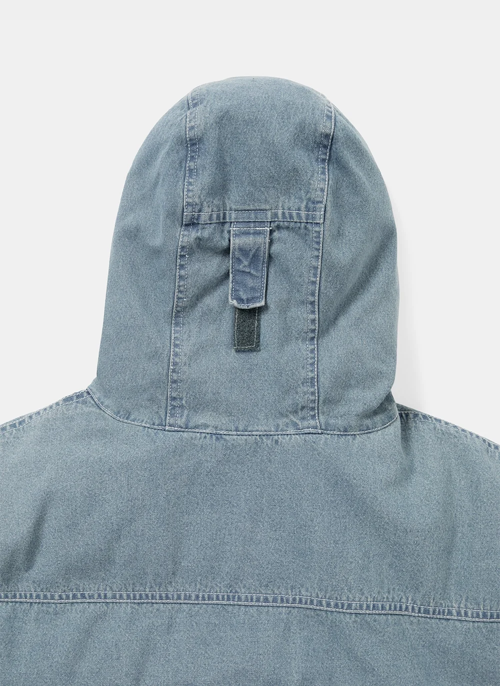 Пуховик TNT Denim Down Puffer Jacket Washed Blue