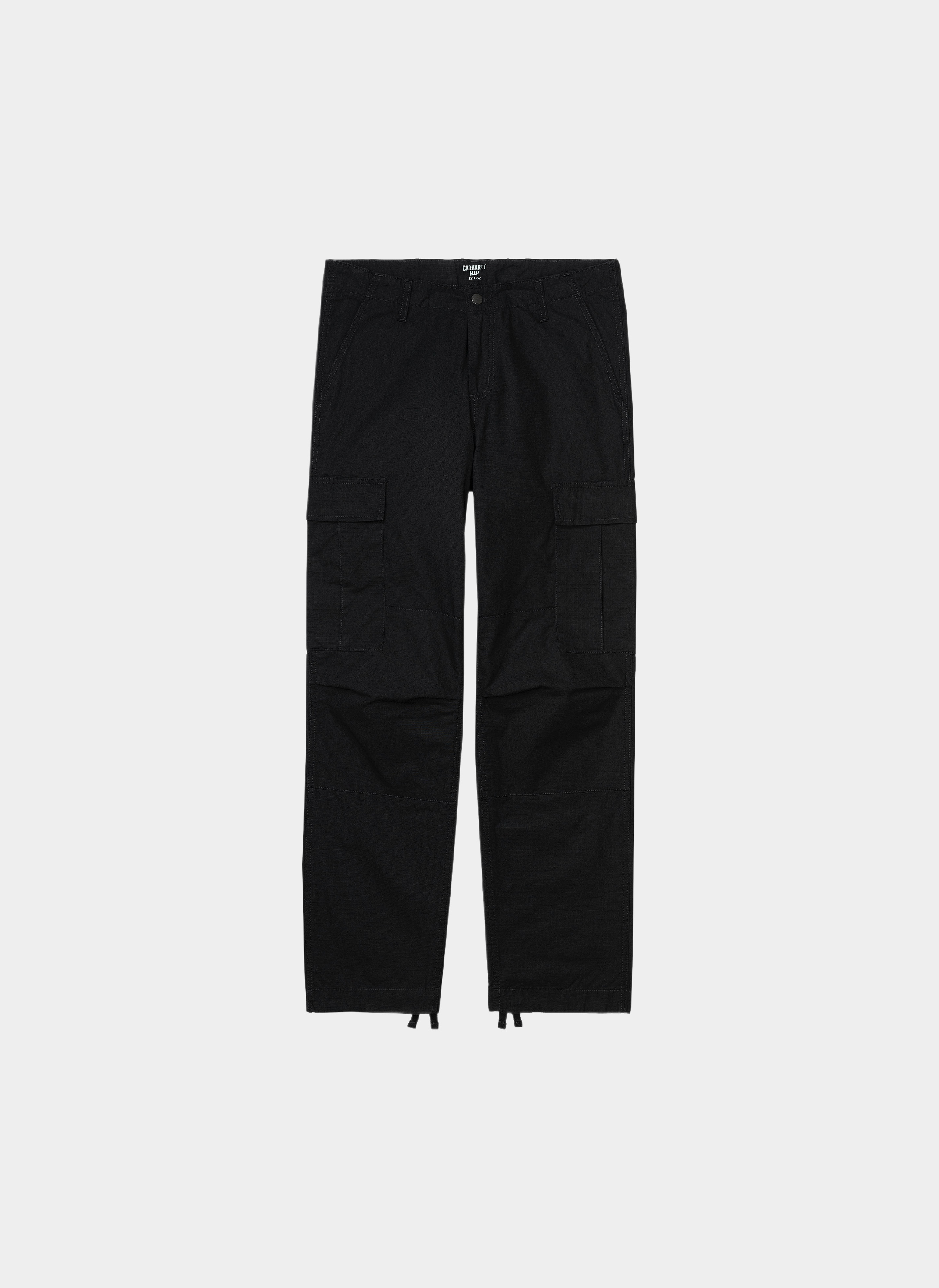 Брюки ‘Regular Cargo Pant’ Black (Rinsed)