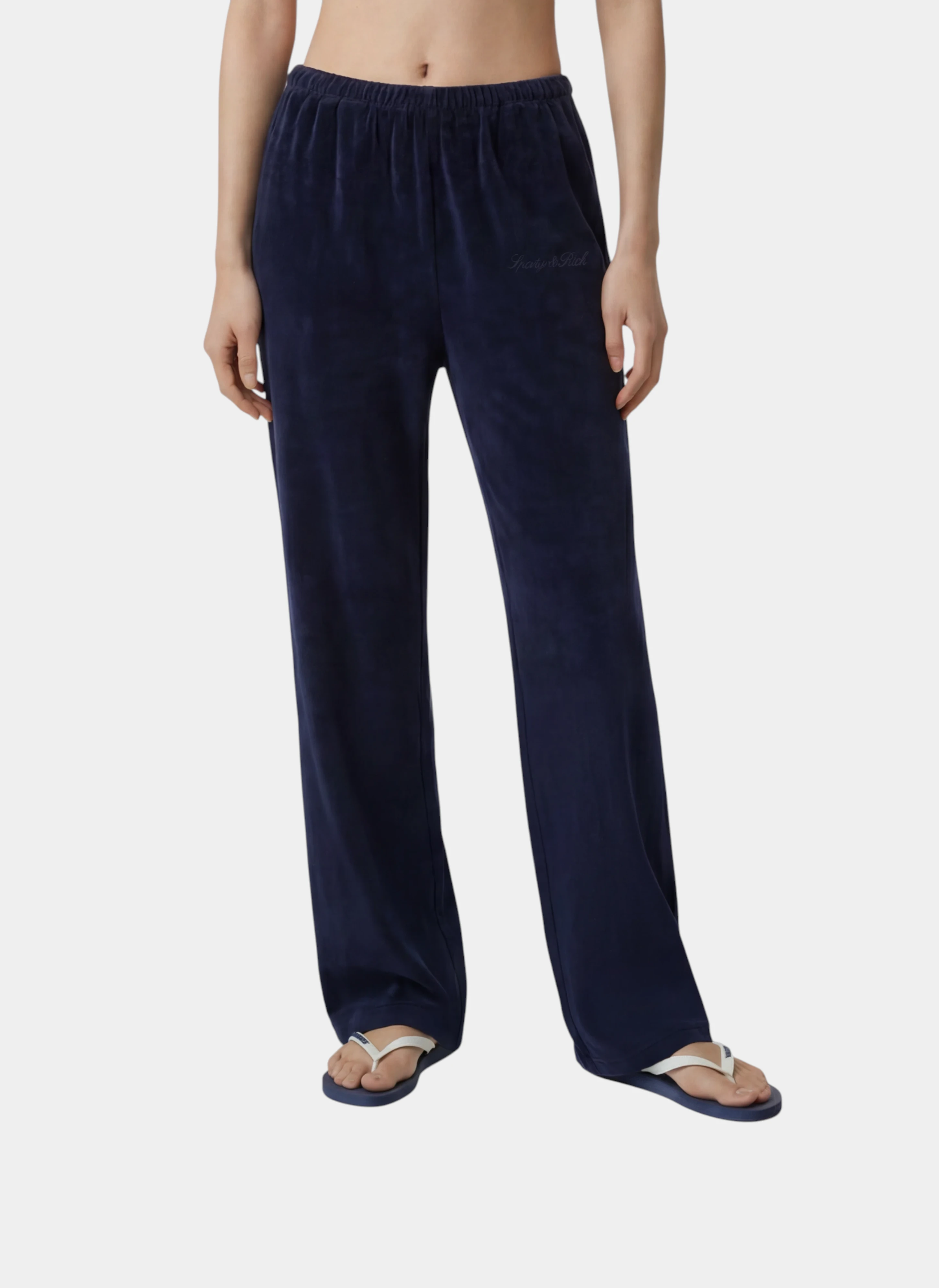 Брюки Signature Logo Krystal Trackpant Dark Navy/Crystal