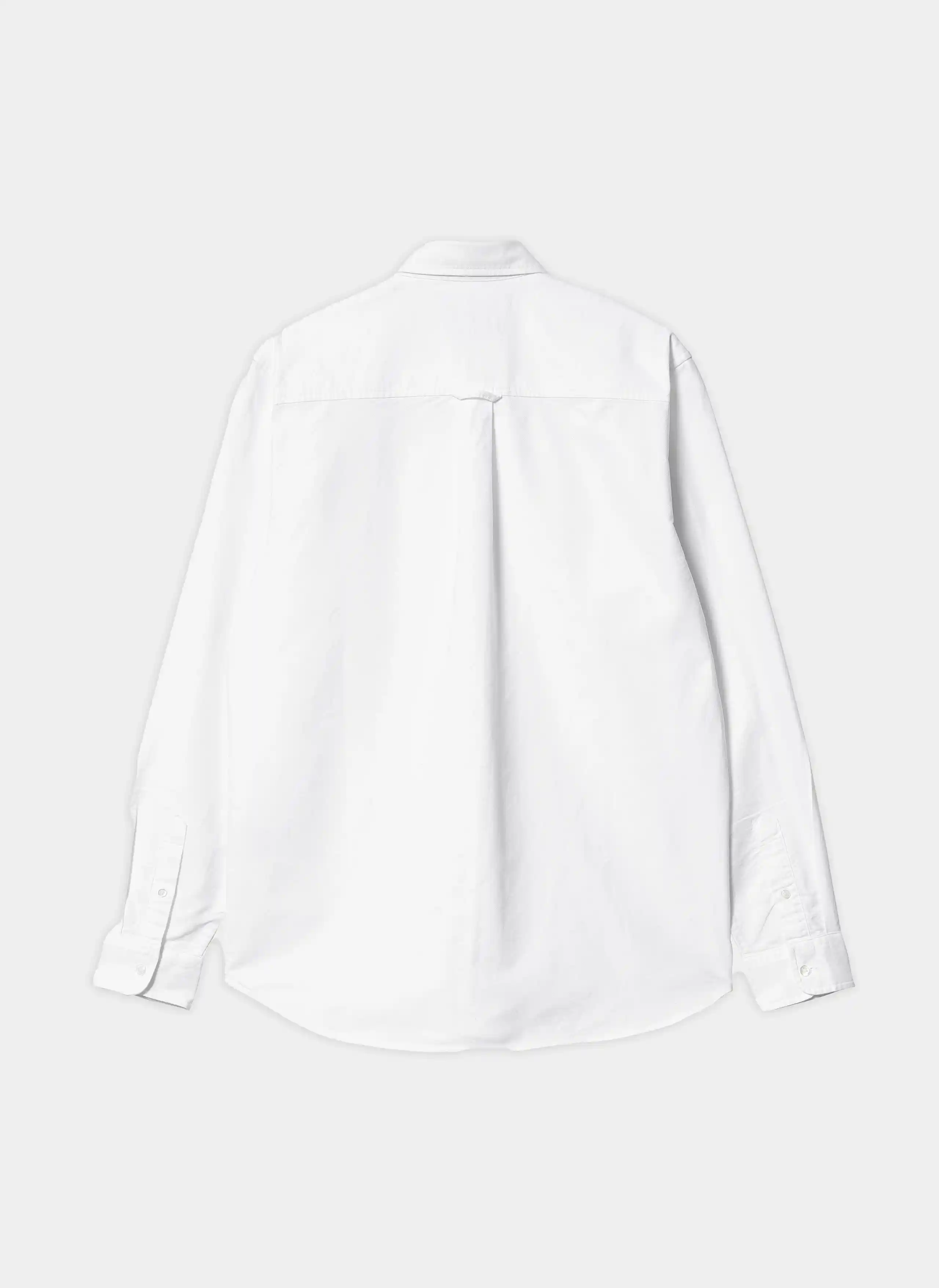 Рубашка L/S C-Logo Shirt White / Dark Navy