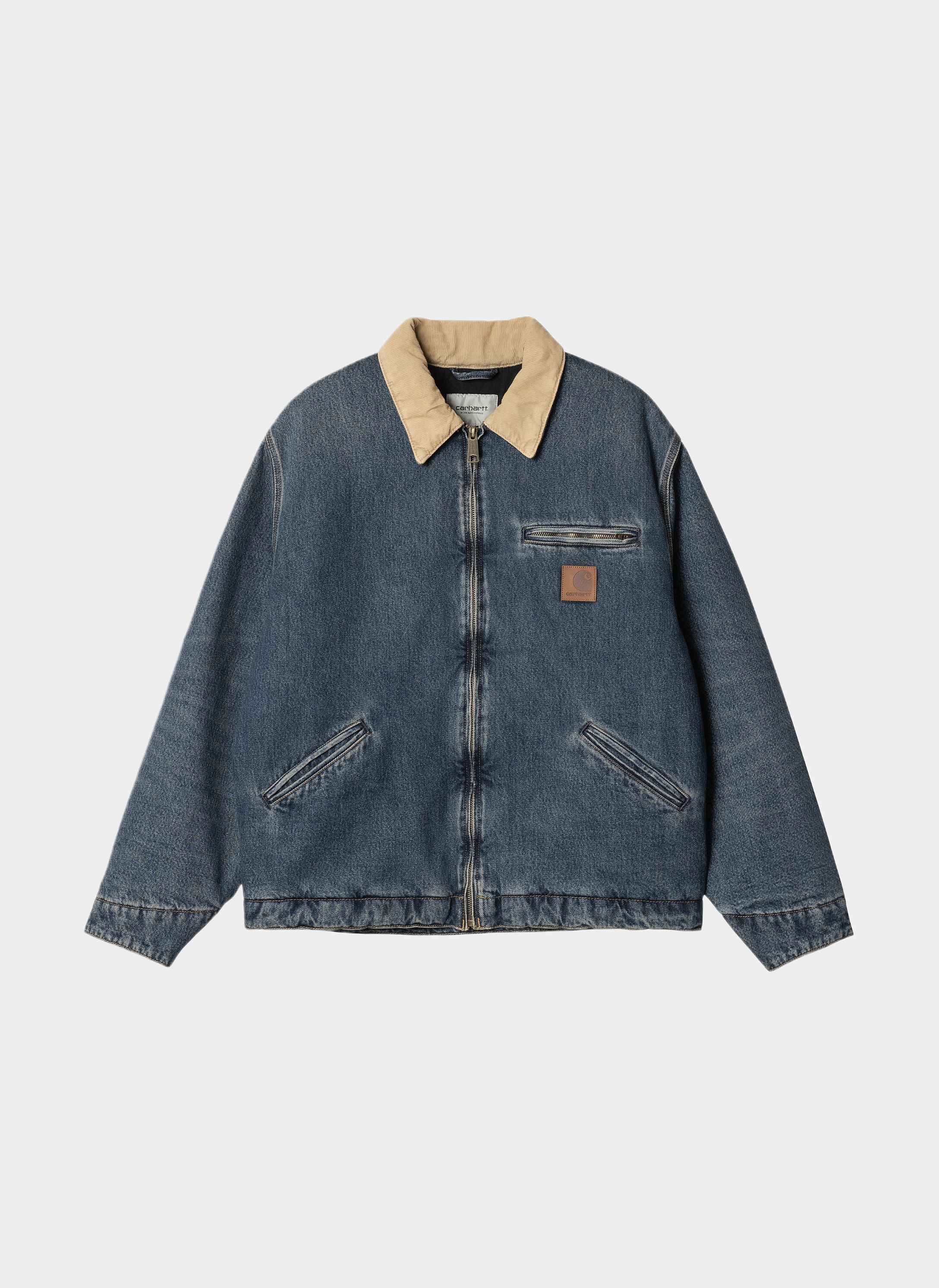Куртка ‘OG Detroit Jacket’ Blue / Dusty H Brown (Worn Used Wash)