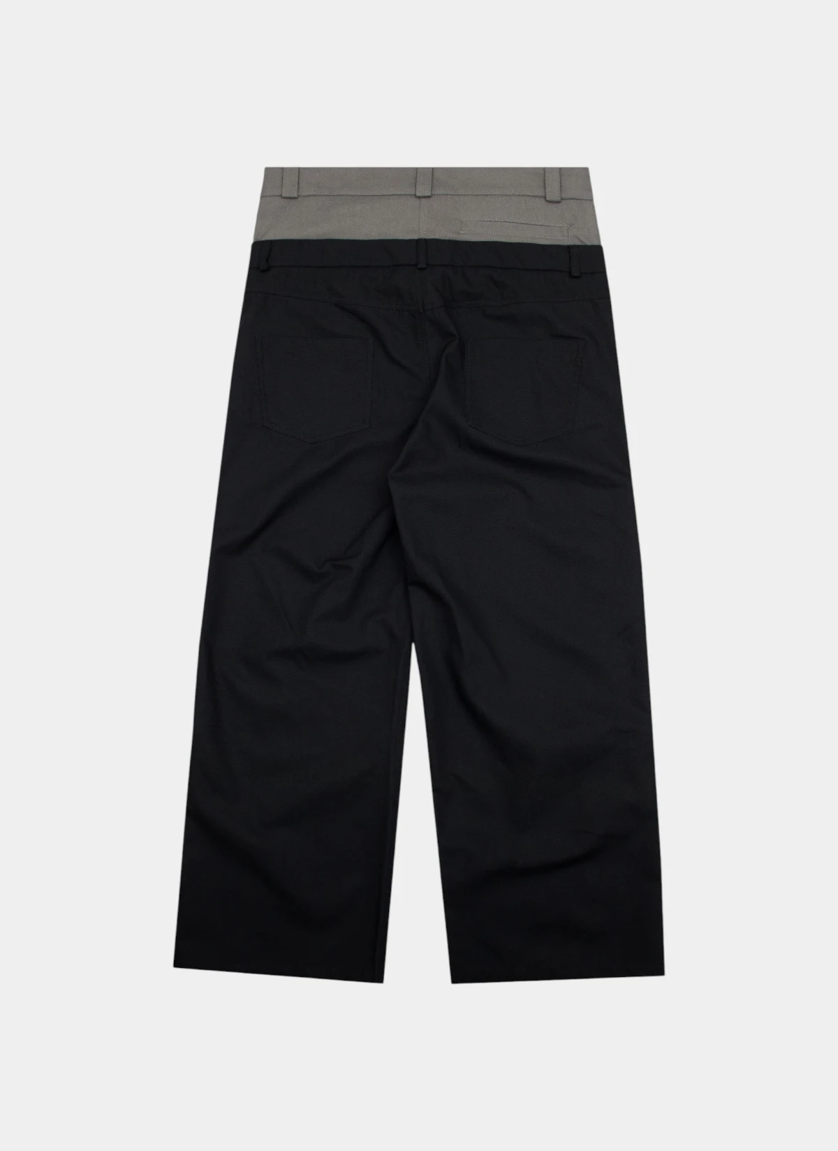 Брюки Double Waist Black