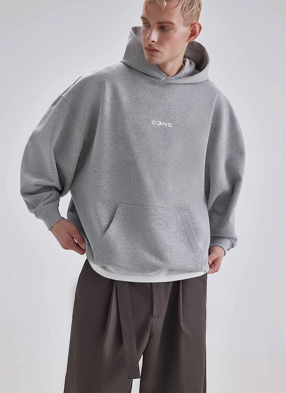 Худи Oversize Melange