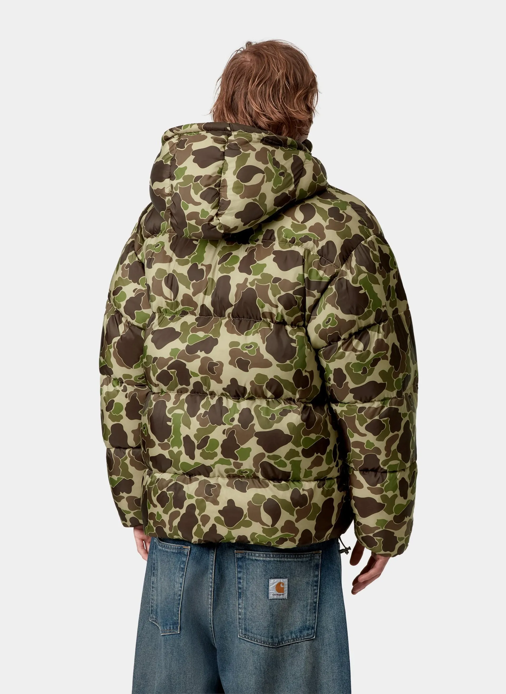 Пуховик Toronto Jacket Camo Duck, Green / Black