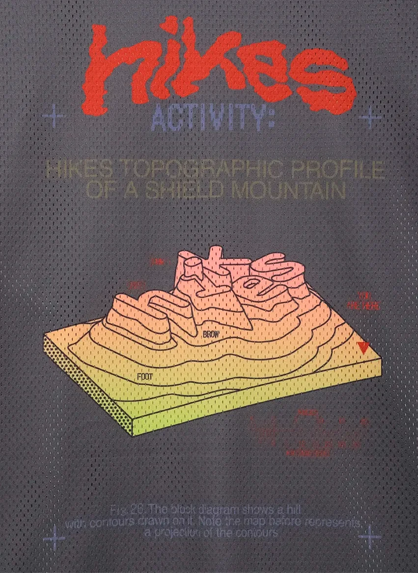 Лонгслив Geo Layers LS Tee Grey