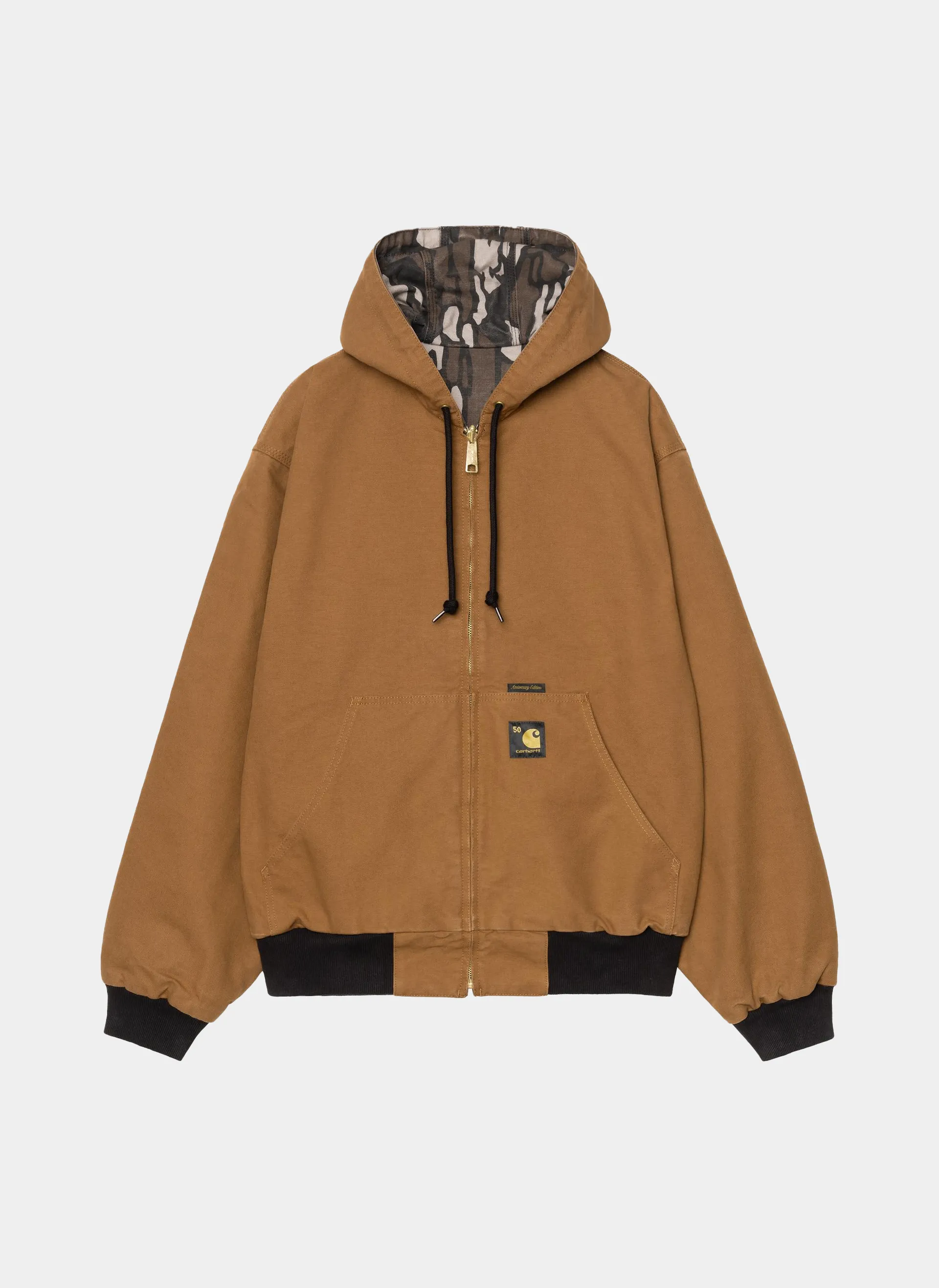 Куртка 50 Years Anniversary OG Active Jacket Canvas Hamilton Brown / Camo Trebark (Rinsed)