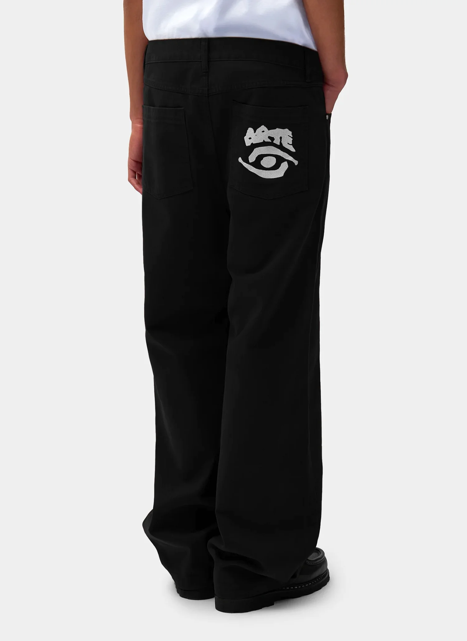 Джинсы Back Pocket Graphic Pants Black