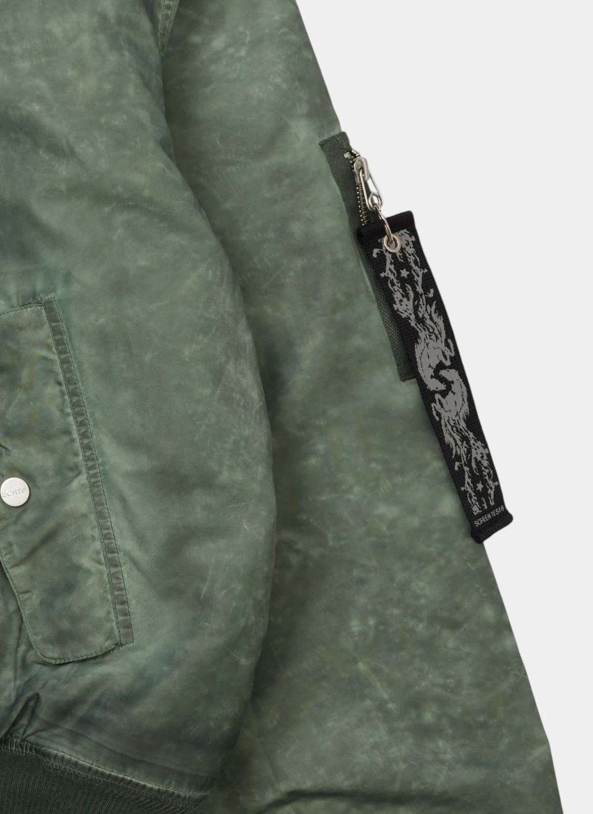 Бомбер Railroad Bomber Jacket Green