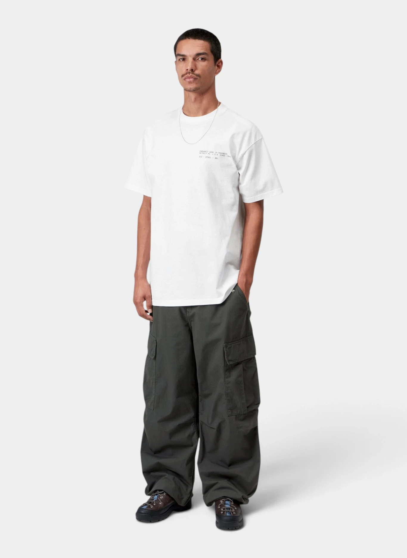 Футболка S/S Feather Progress T-Shirt White