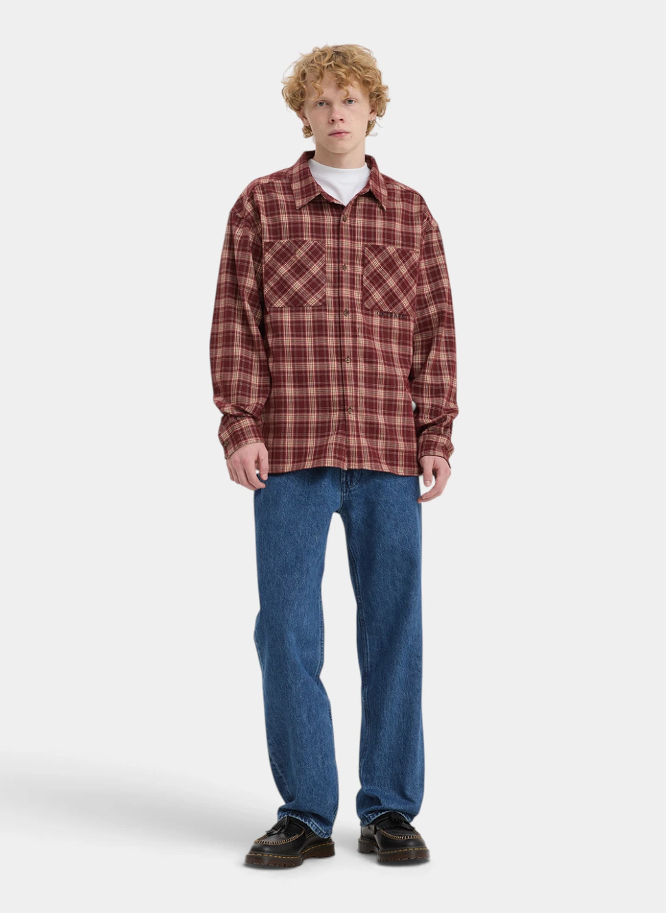 Рубашка Flannel Shirt Chocolate