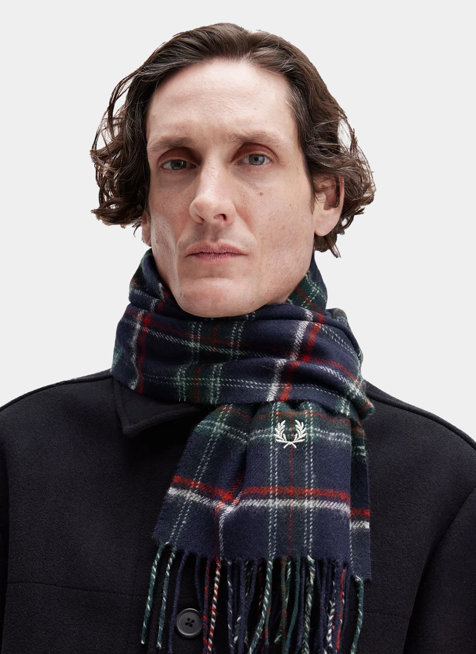 Шарф Lambswool Tartan Scarf Z89
