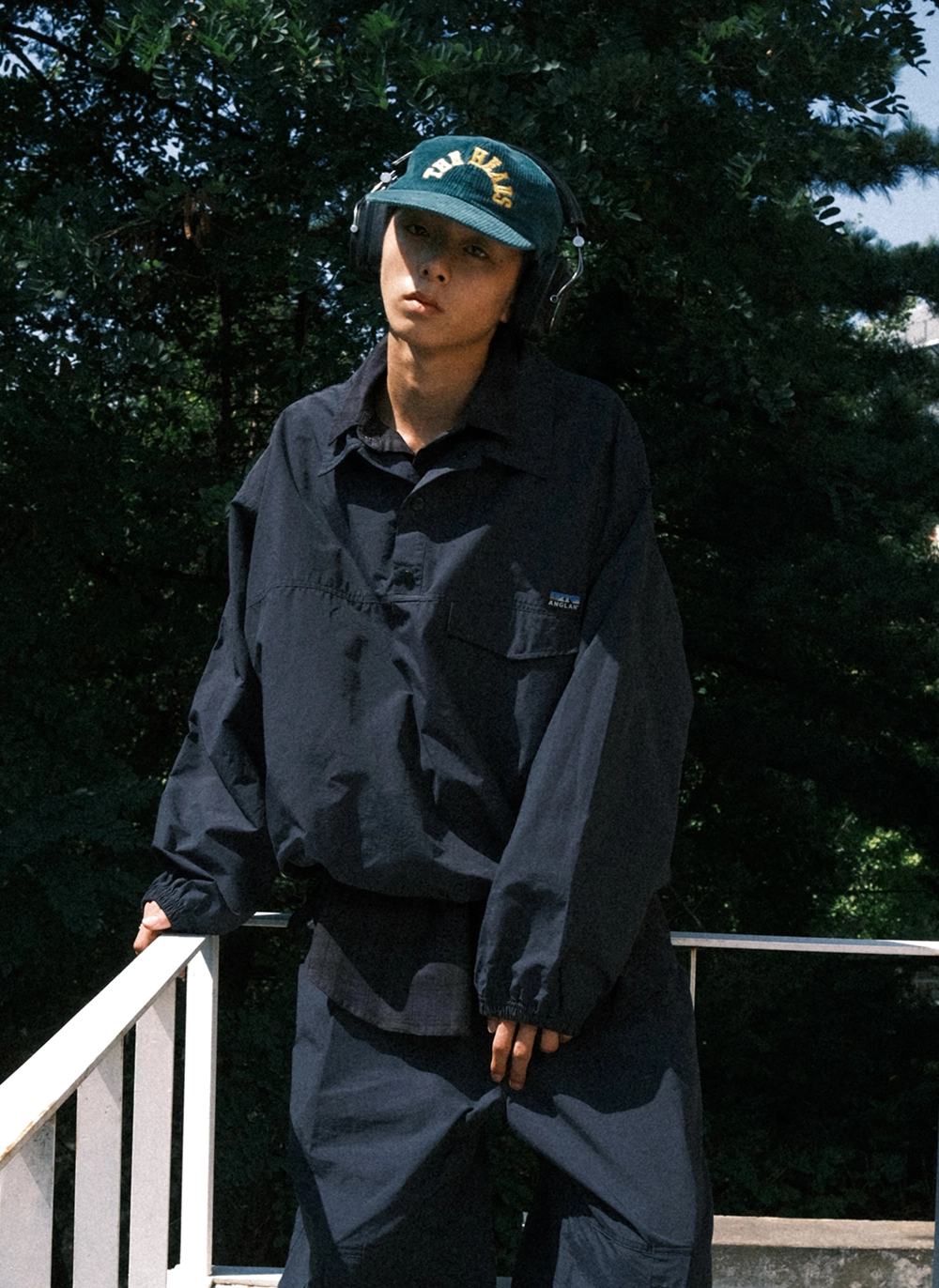 Пуловер Perky Button Collar Pullover Black