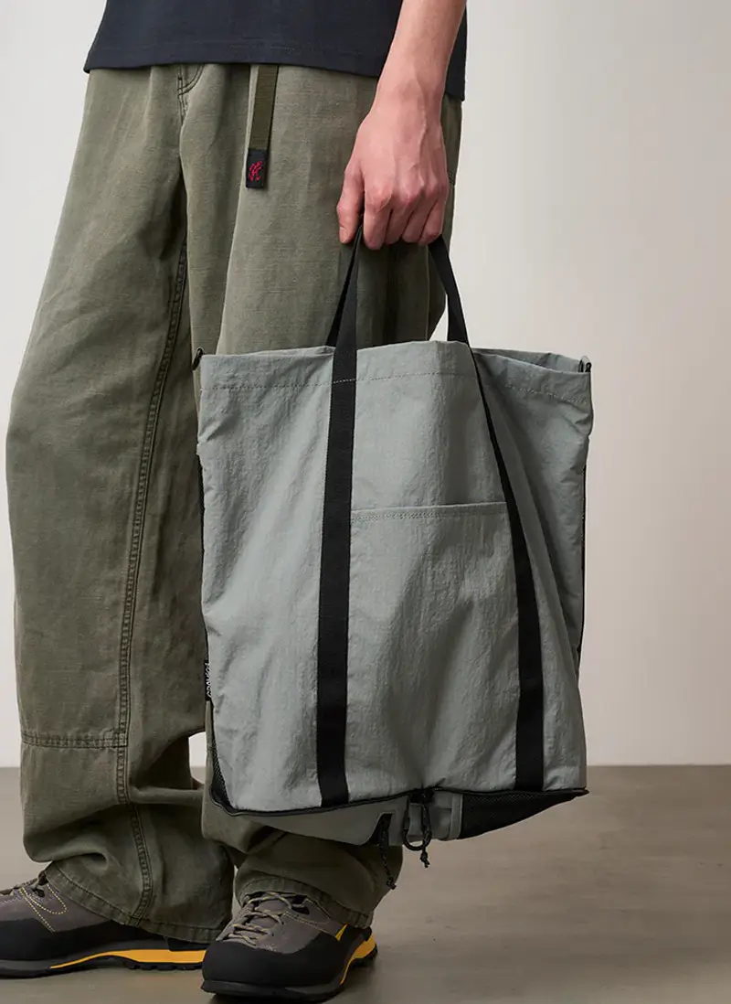 Сумка Nylon Packable Tote Grey