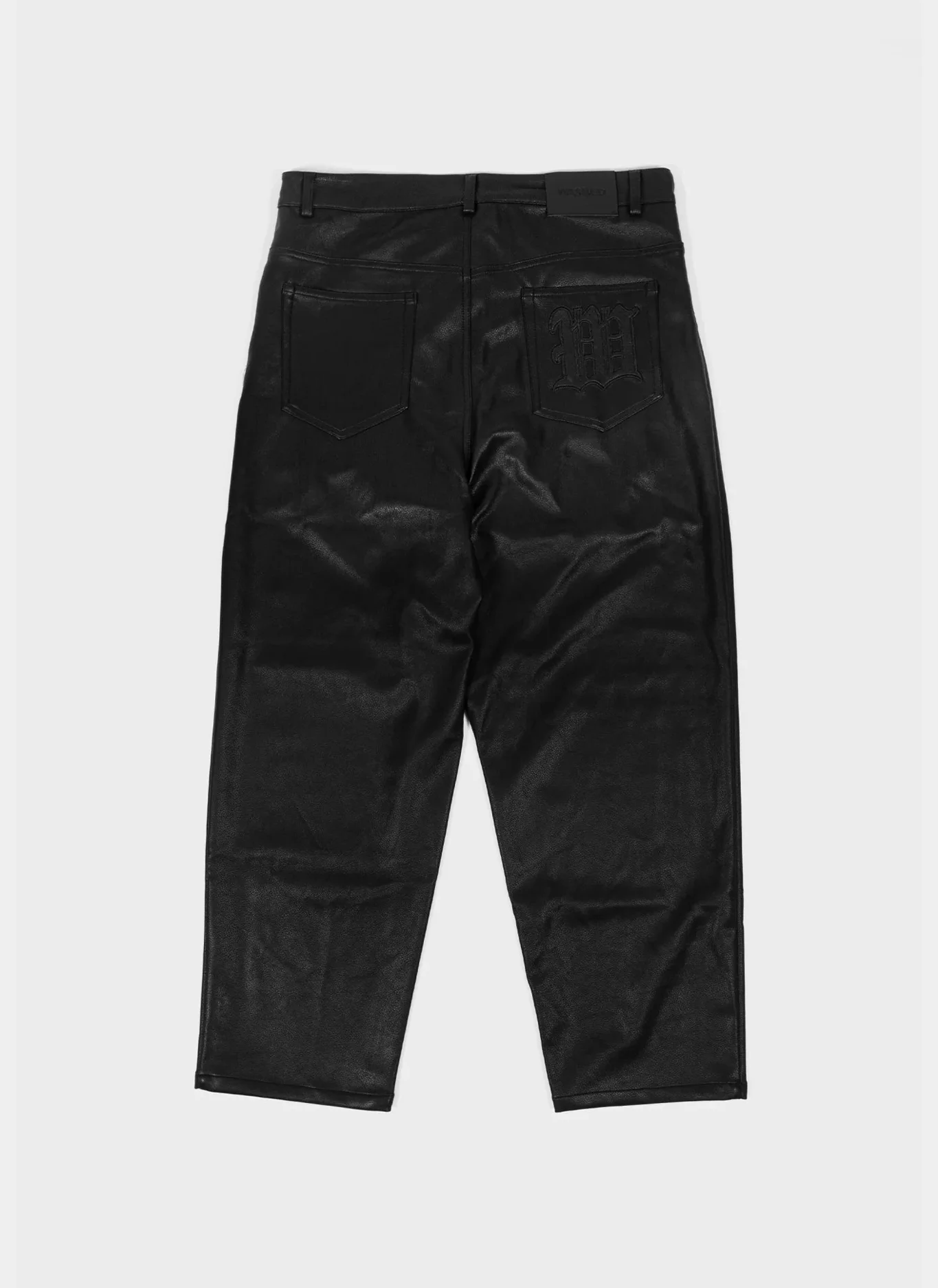Брюки Faux Leather Casper Pant Black