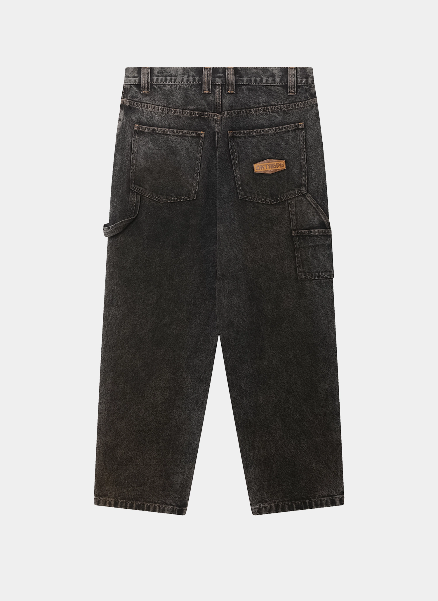 Джинсы Work Denim DIRTY BLACK STONE WASHED