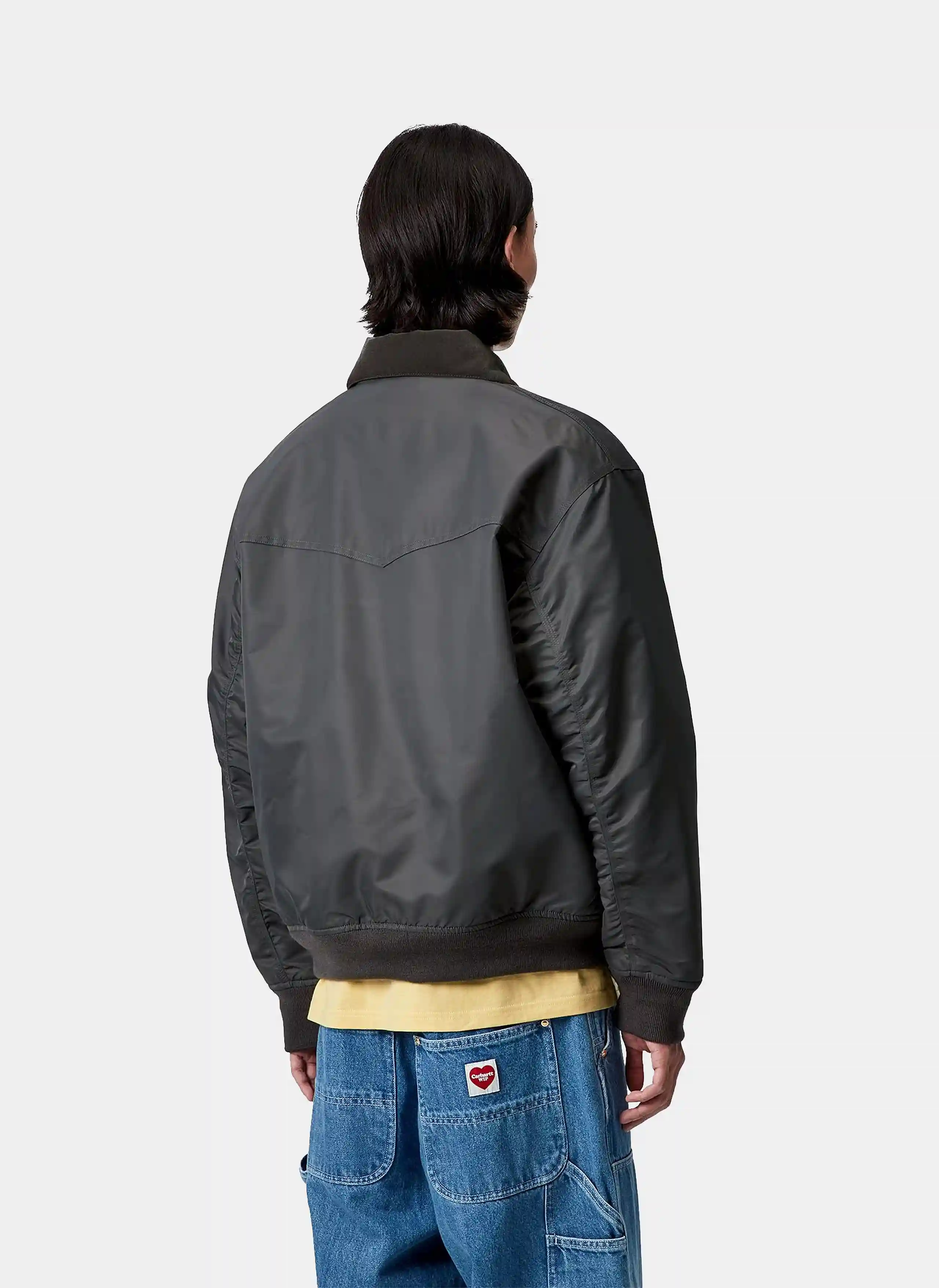 Бомбер Santa Fe Alumni Jacket Graphite / Dark Fir