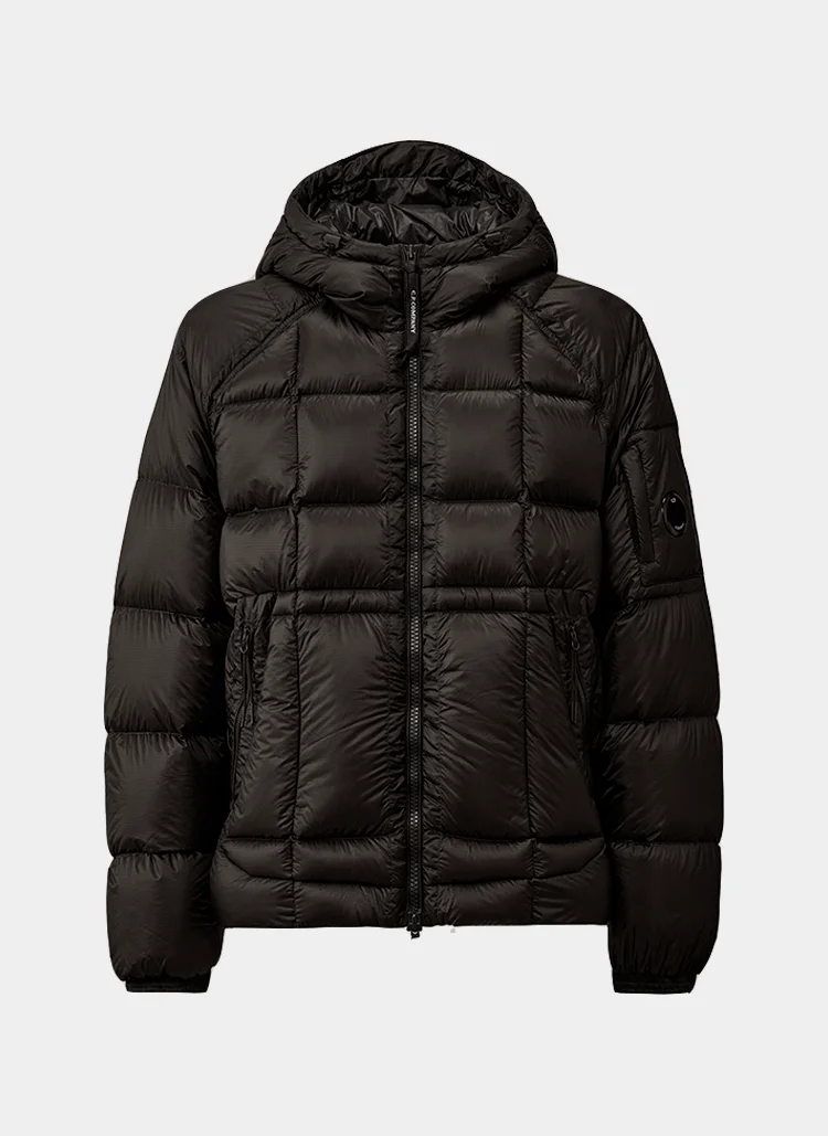 Пуховик D.D. Shell Hooded Down Puffer Jacket Black