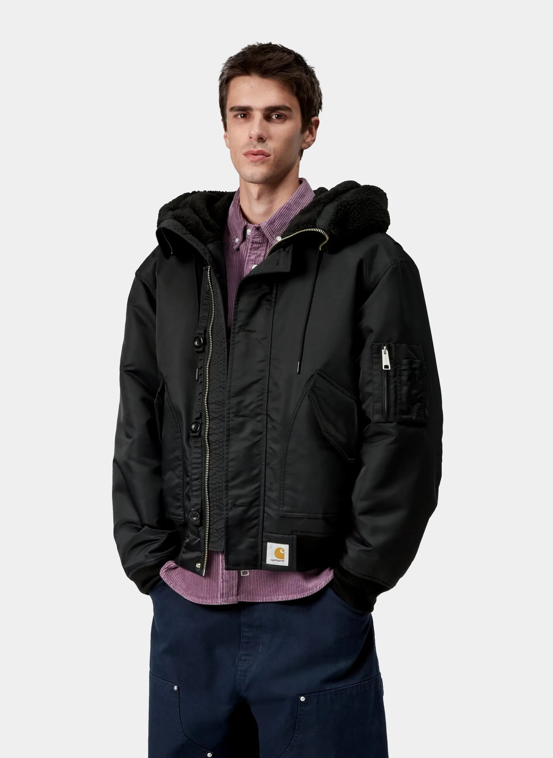 Бомбер Hd Oltera Bomber Black / Black