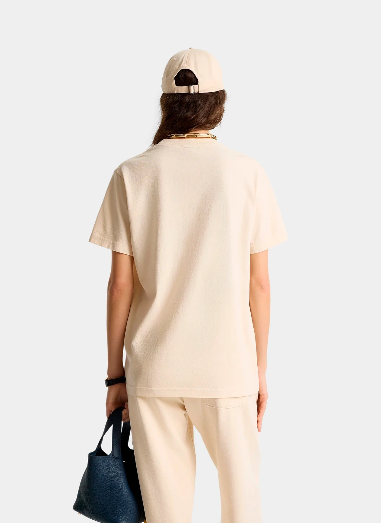 Футболка H&W Crest T-Shirt Cream