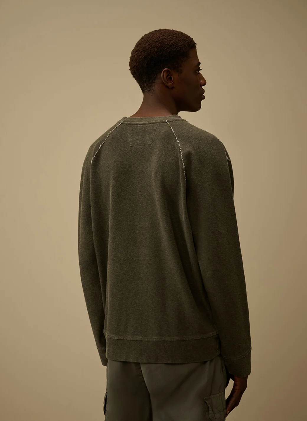 Свитшот Heavy Jersey Plated Crewneck Sweatshirt Gunmetal