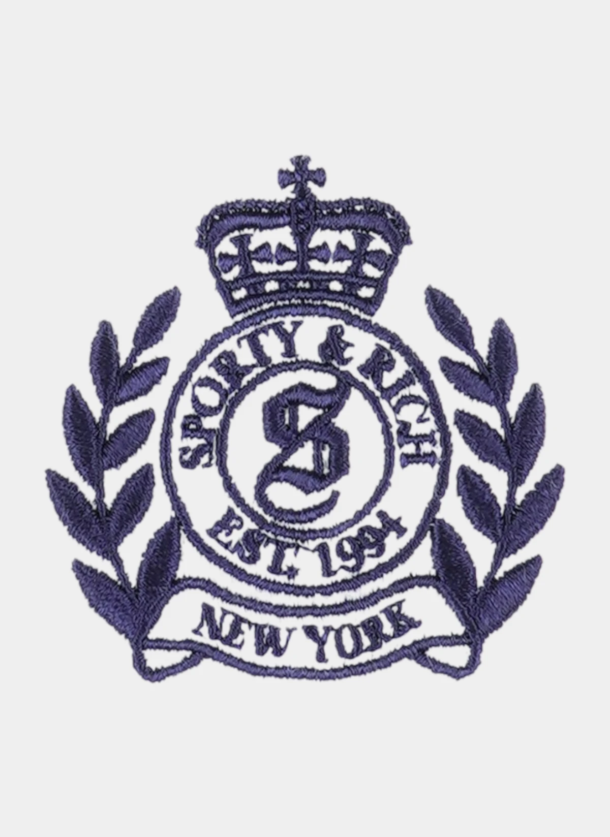 Поло NY Crest Pique Polo White