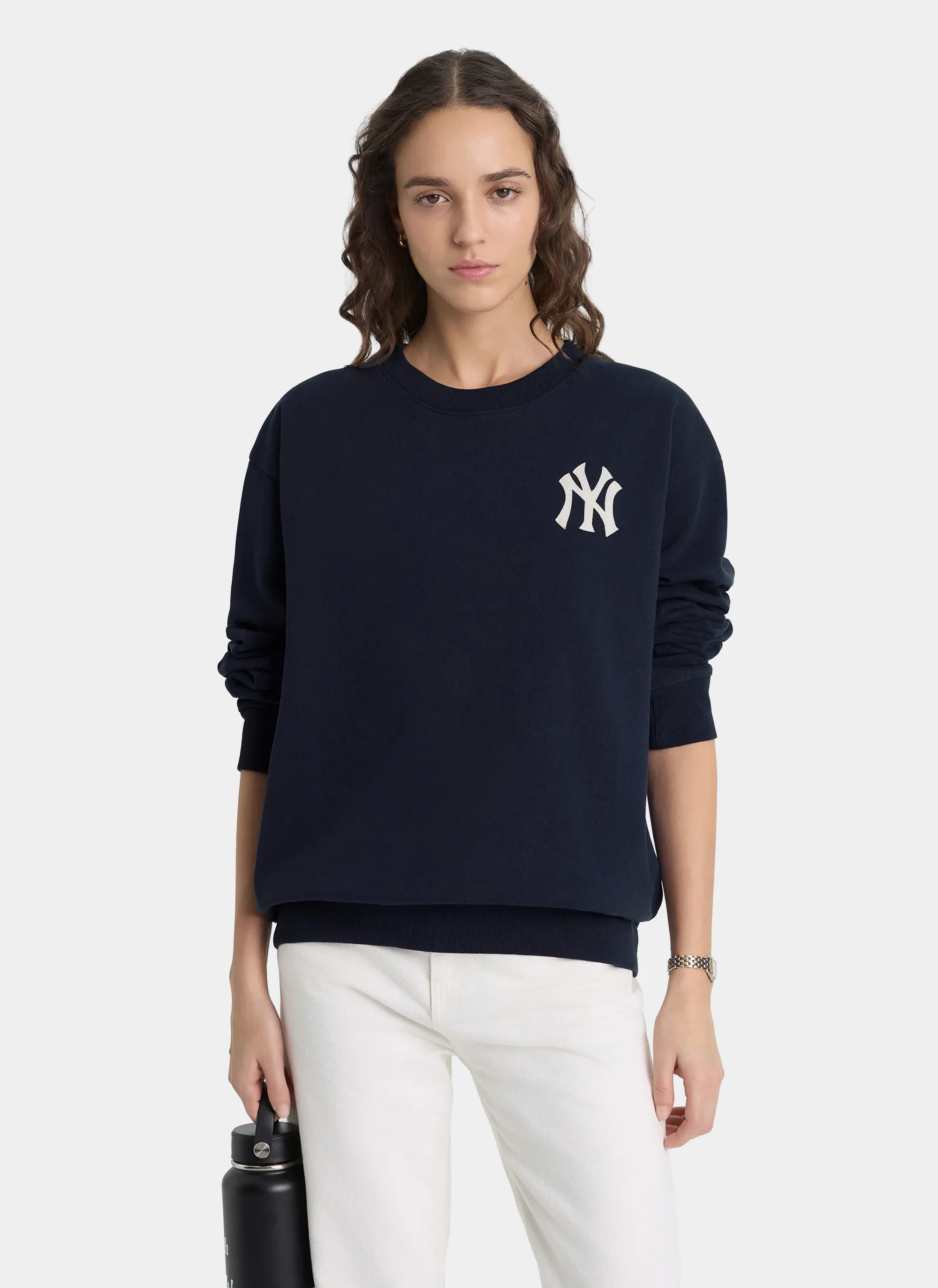 Свитшот Heritage Yankees Serif Crewneck Dark Navy