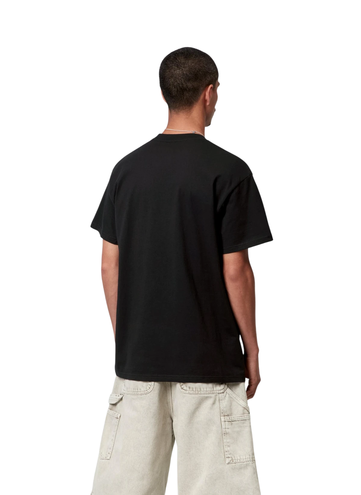 Футболка S/S Pocket Heart T-Shirt Black / Black
