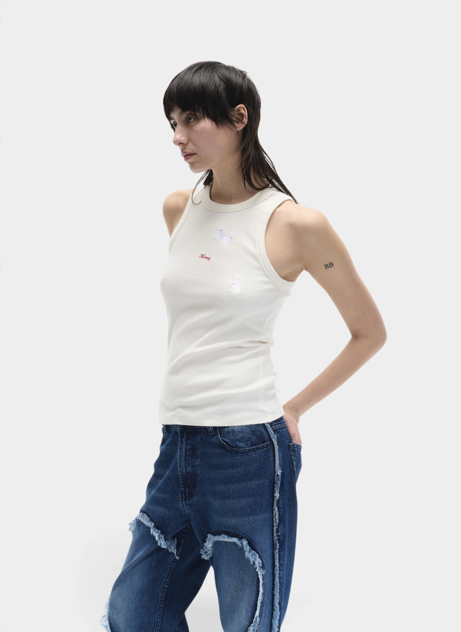 Майка Tank Top Titilation  Off-White