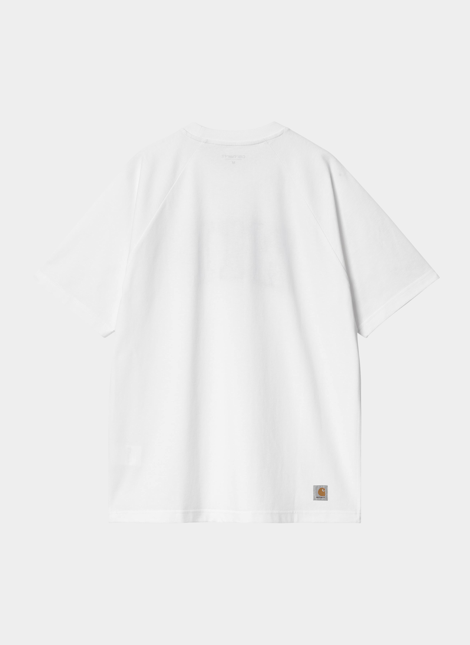 Футболка ‘S/S WIP T-Shirt’ WHITE / DUSKY BLUE