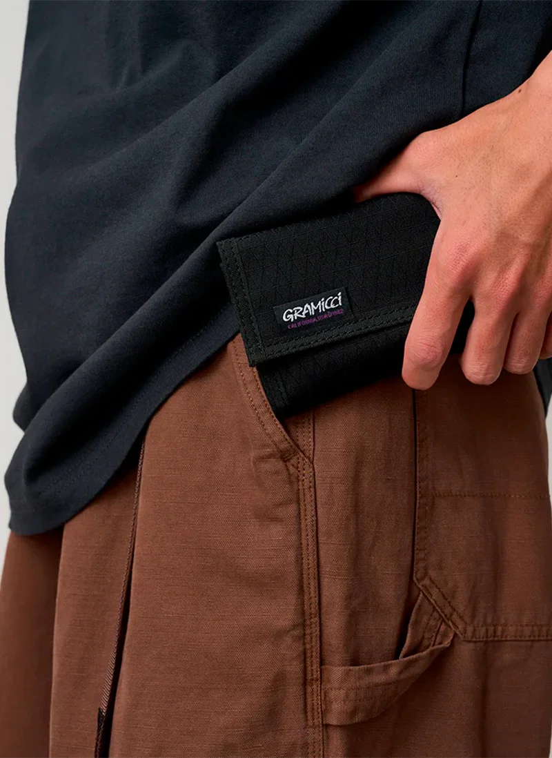 Бумажник Velcro Wallet Vintage Black