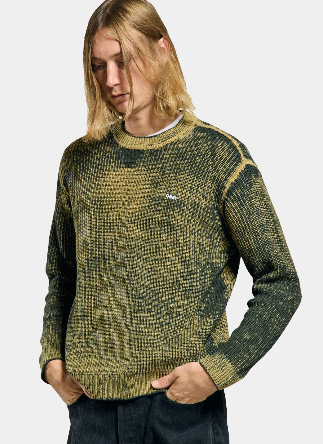 Свитер Obey Spray Effect Sweater Kambara