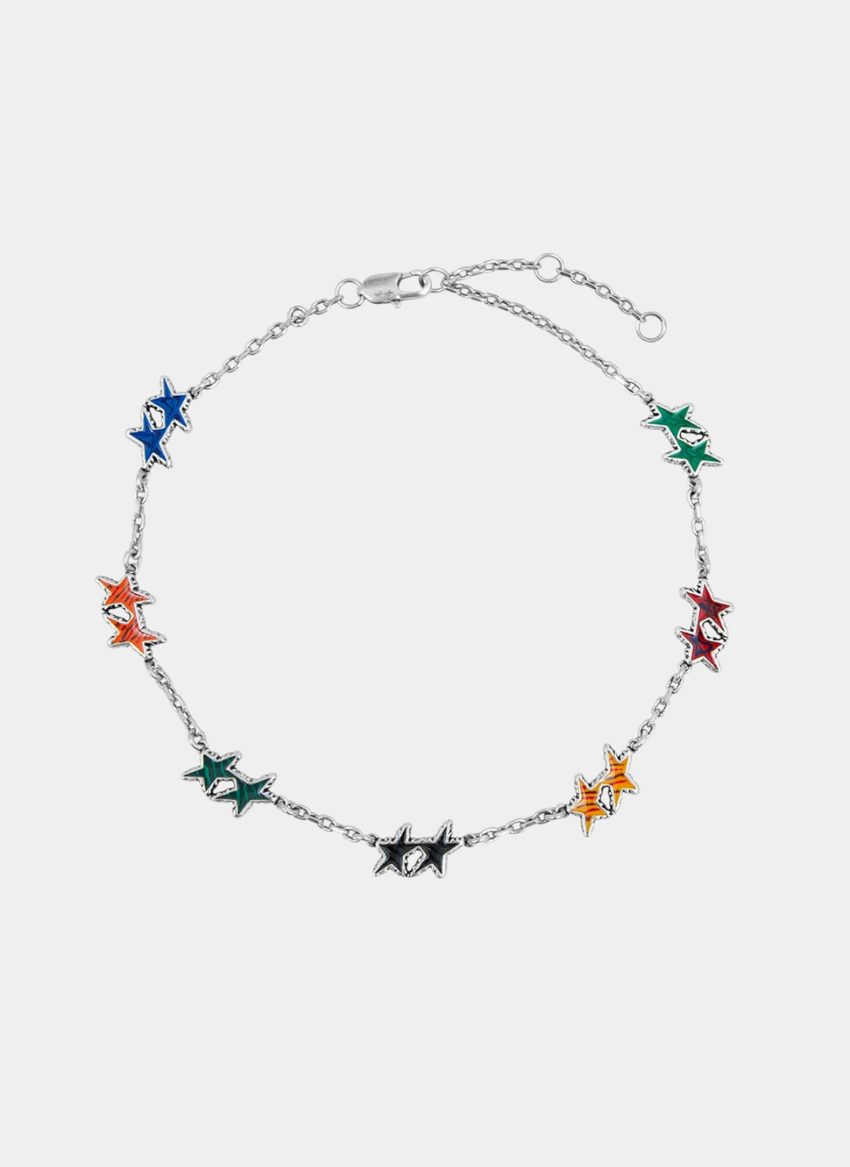 Ожерелье Melted Stars Necklace Silver