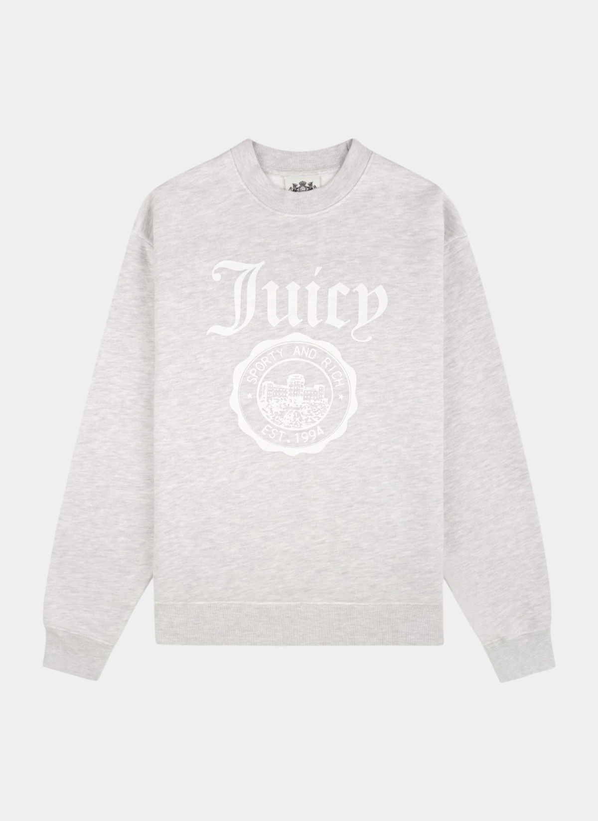 Свитшот Juicy Emblem Crewneck Heather Gray