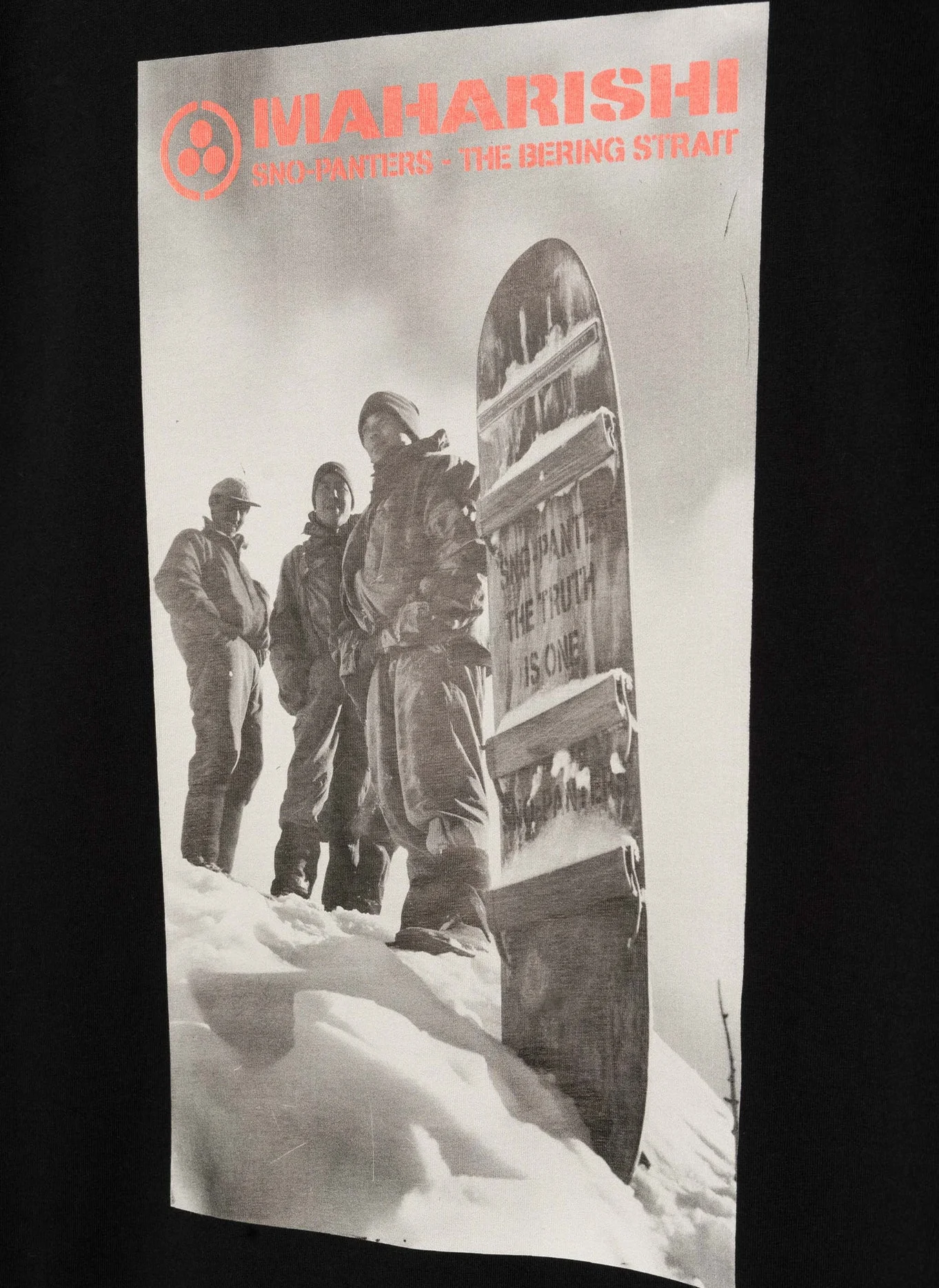 Футболка Sno Panters Snowboard S/S T-Shirt  Black