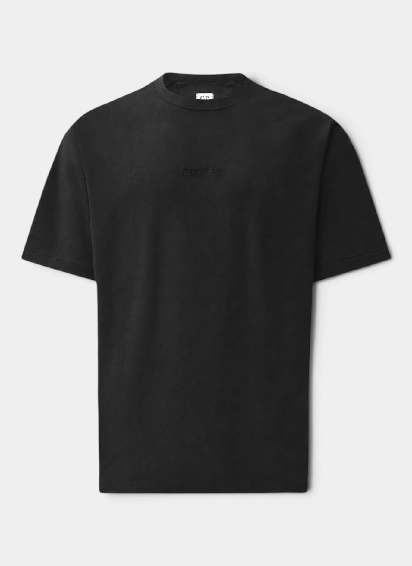 Футболка Open End 20/1 Jersey Short Sleeve Logo T-Shirt Black