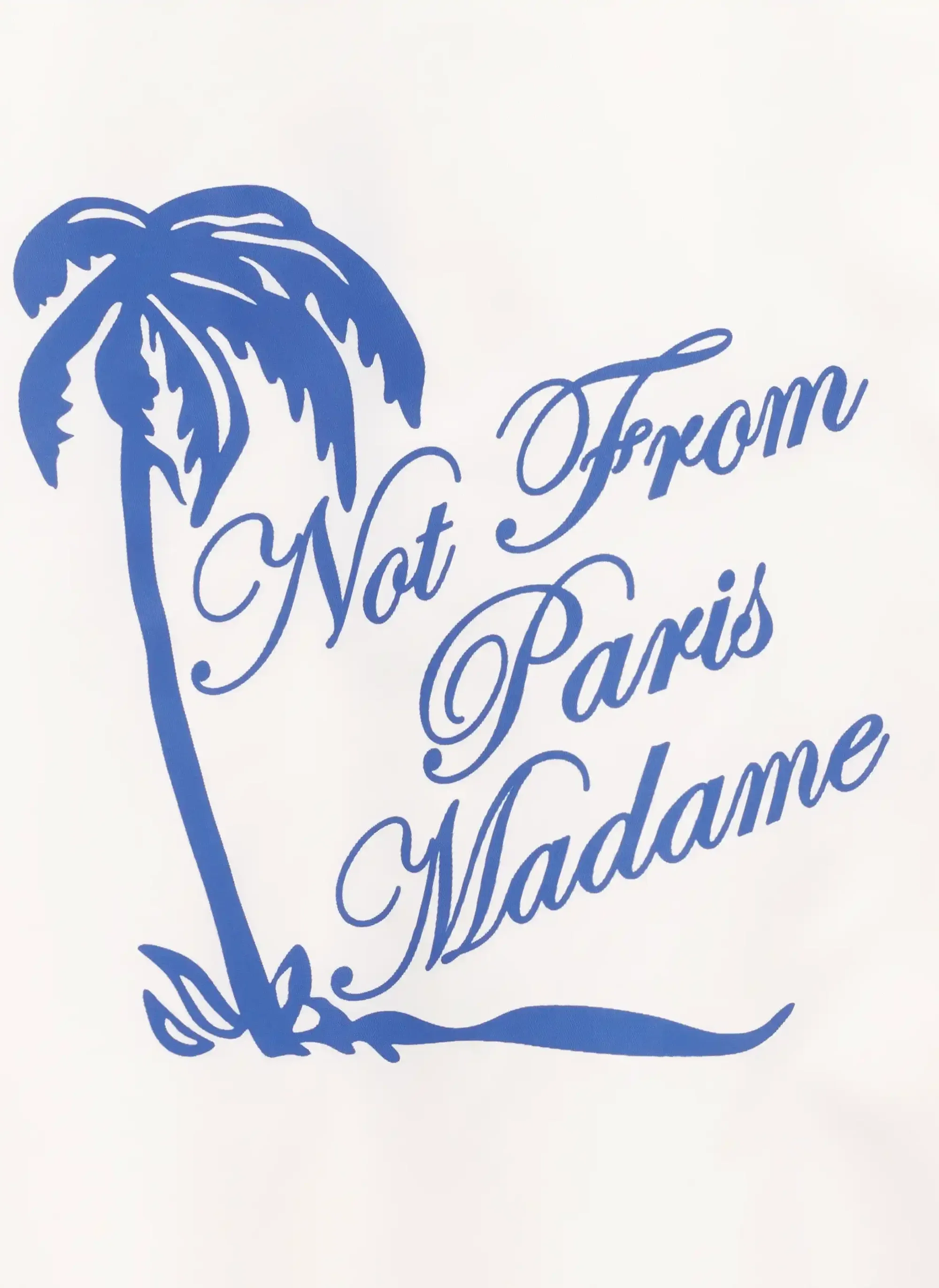 Куртка Slogan Palmier Off White