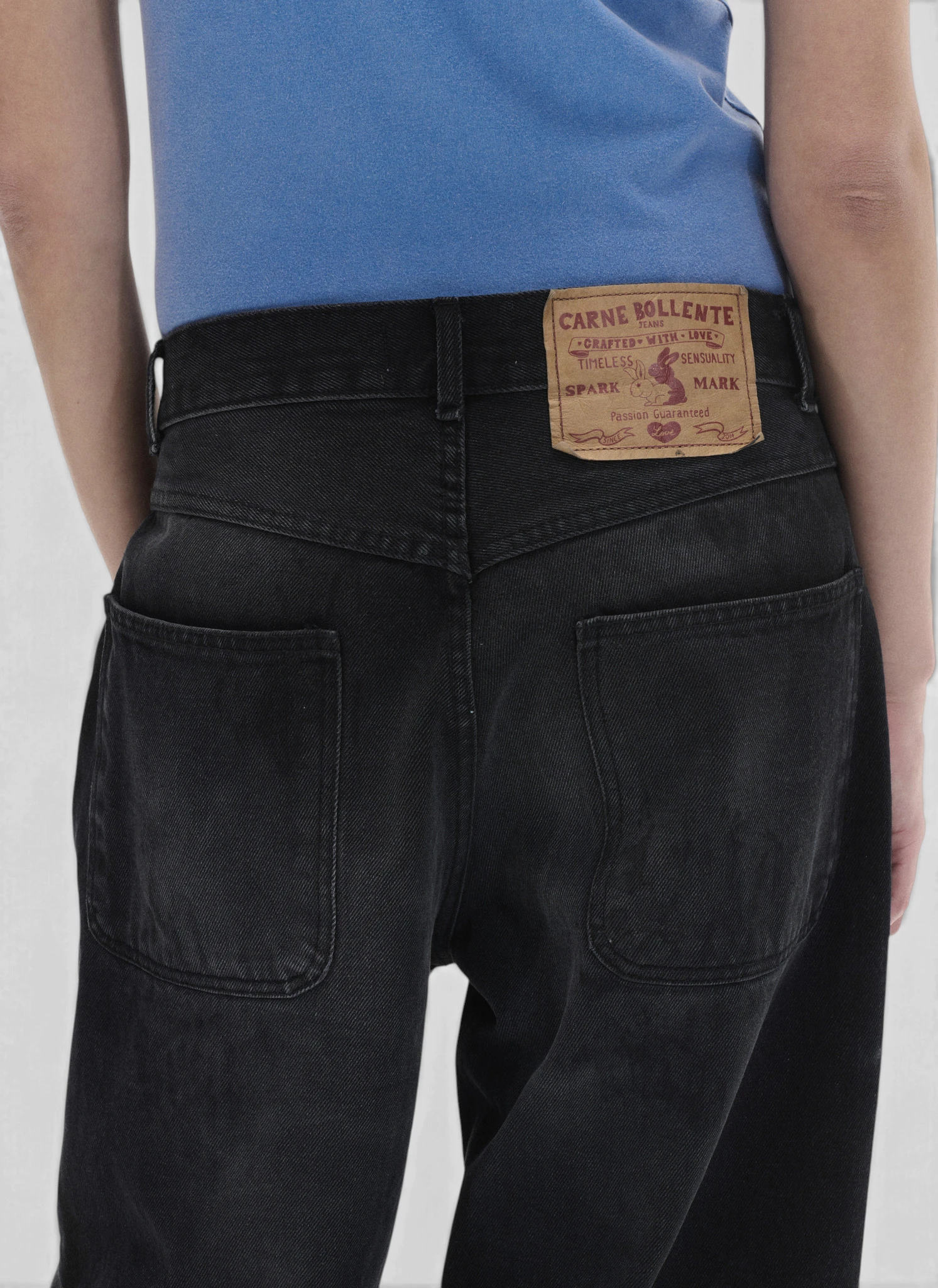 Джинсы Love Pants Get Naughty Denim Pants Off-Black