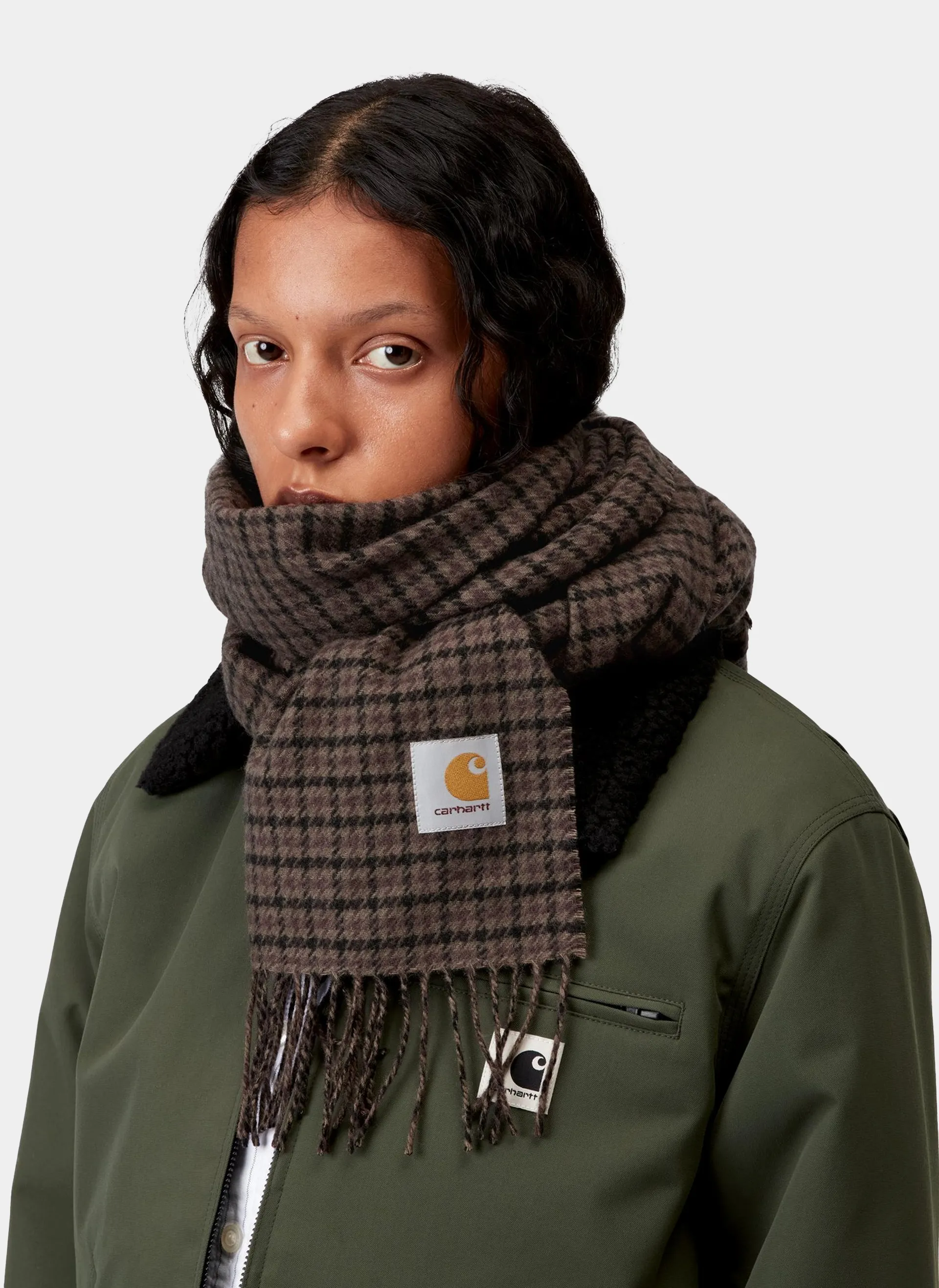 Шарф Lewis Scarf Lowis Houndstooth, Vitola Heather