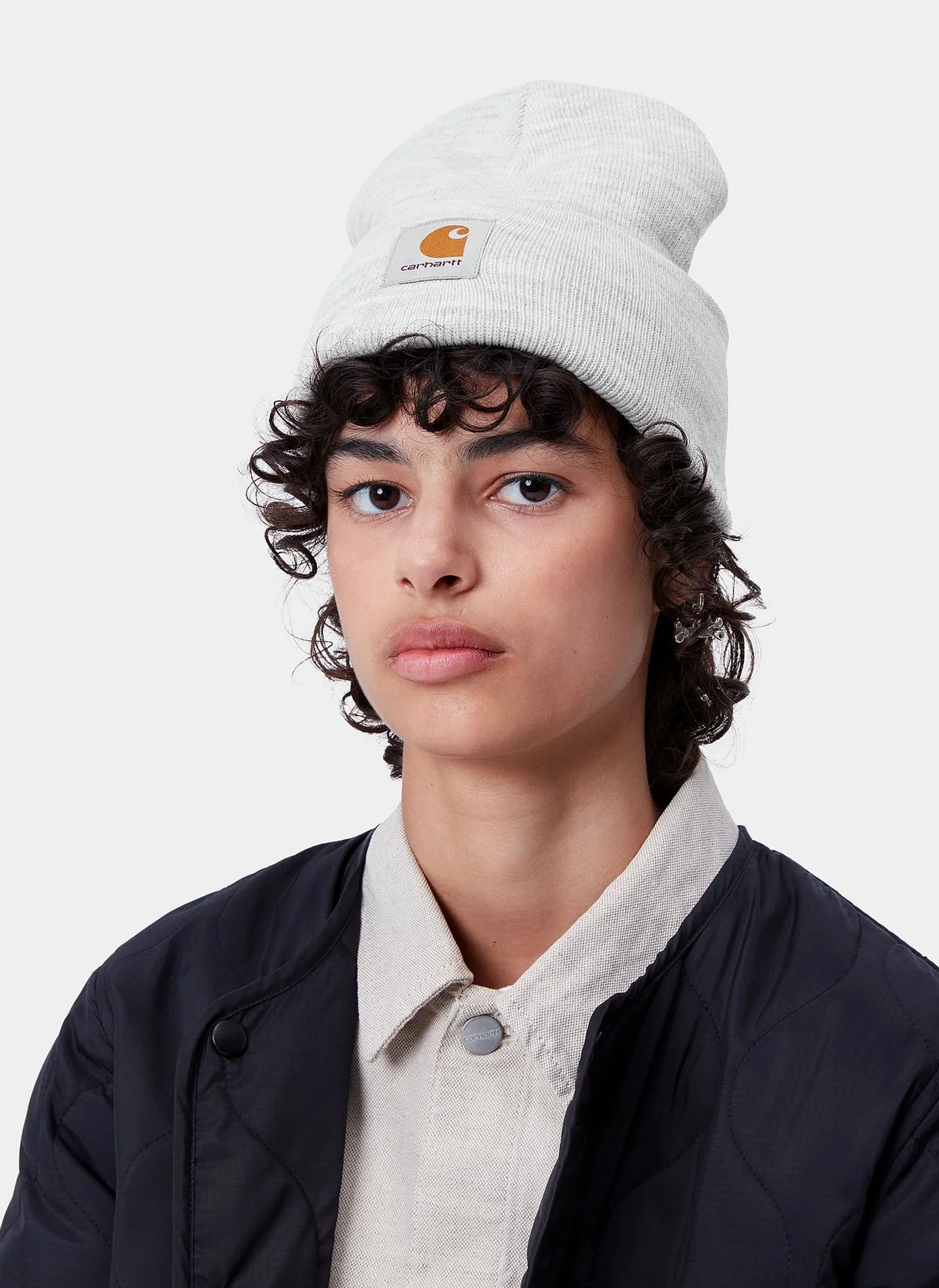 Шапка ‘Acrylic Watch Hat’ Ash Heather