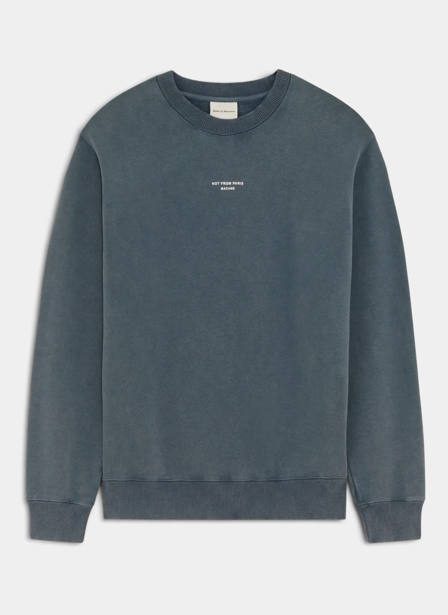 Свитшот Le Sweatshirt Slogan Classique Dark Grey