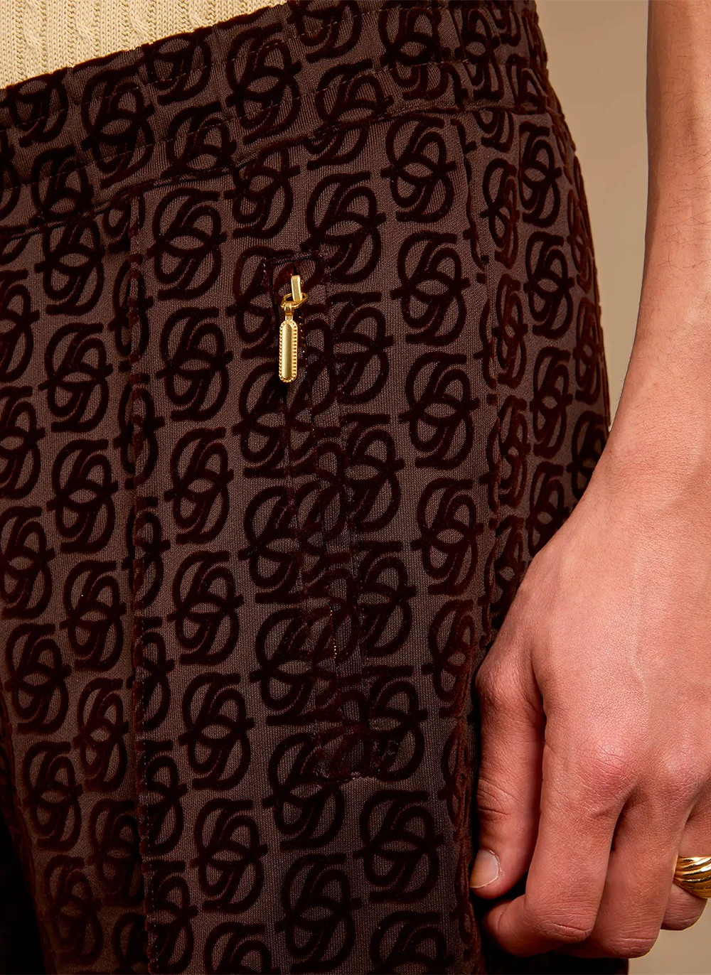 Брюки Monogramme Dark Brown