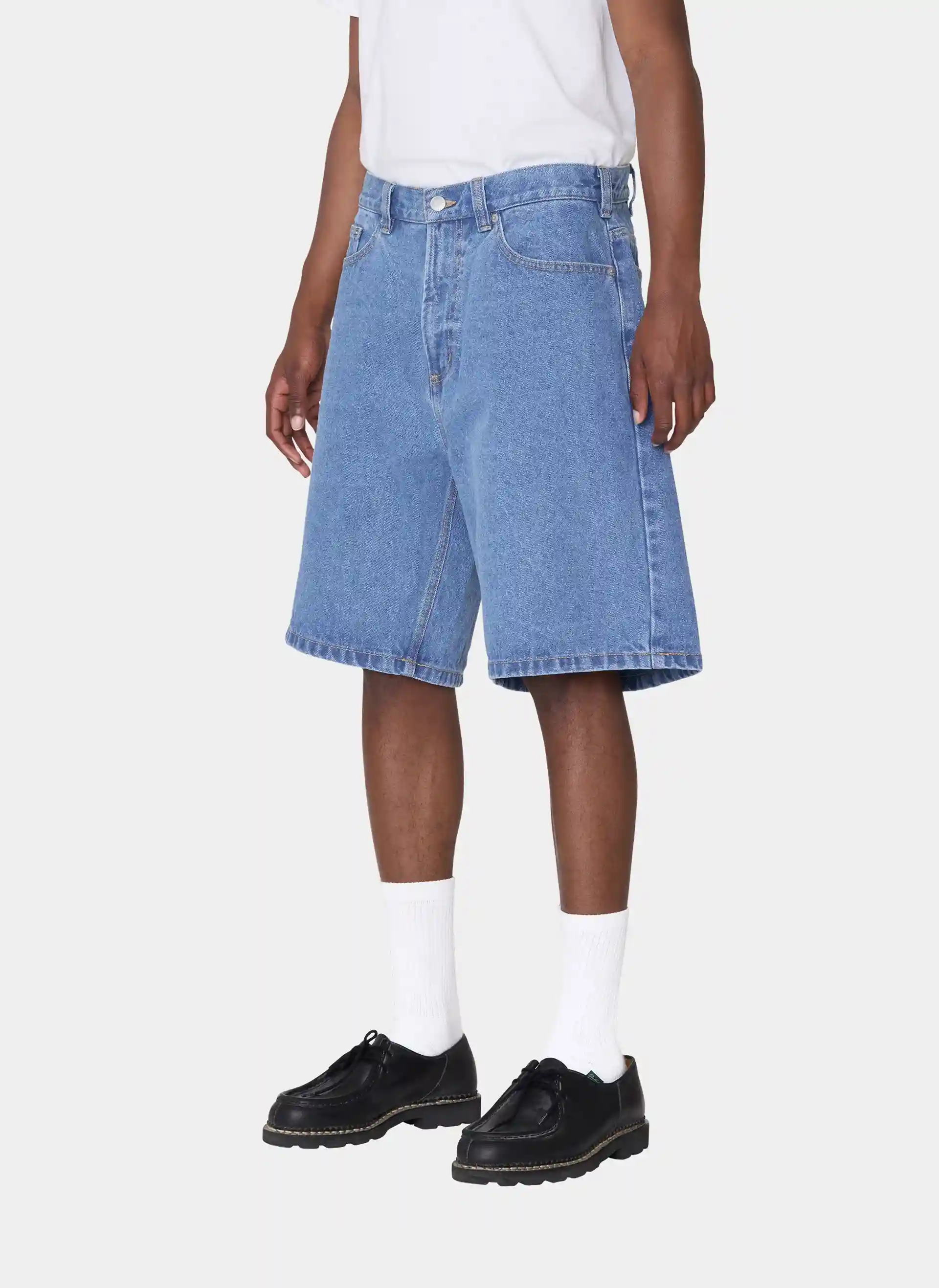 Шорты BIGWIG BAGGY DENIM SHORT Light Indigo