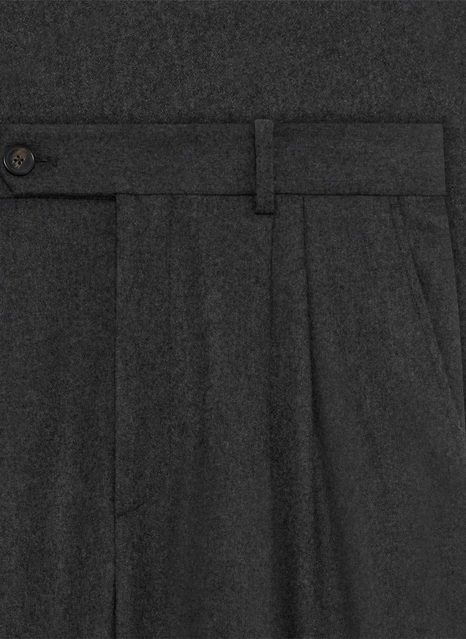 Брюки Le Pantalon à Plis Cropped Grey